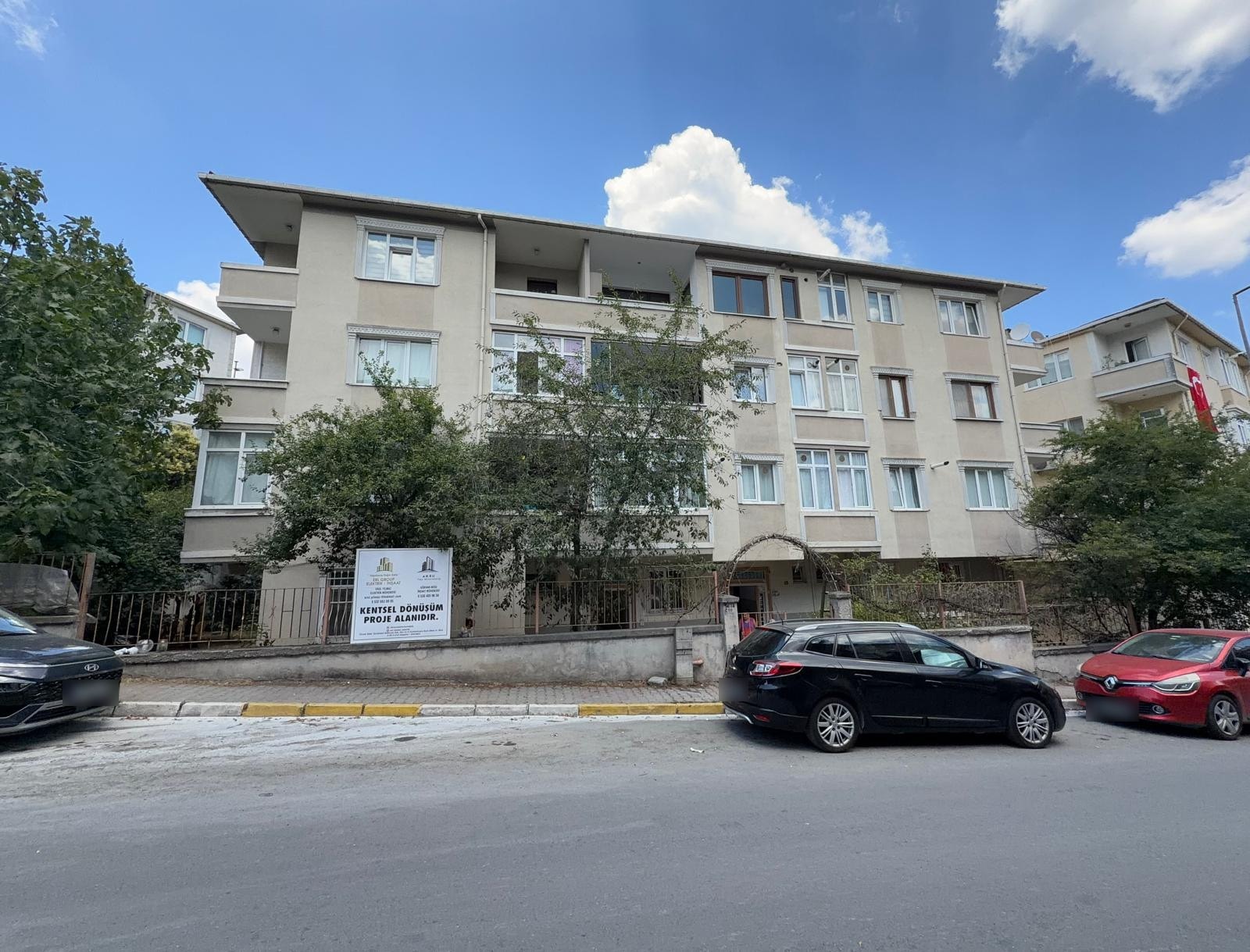 Alibeyköy Kentsel Dönüşüm Projesi — Dönüşüm öncesi mevcut bina
